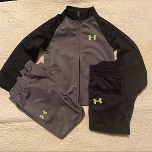 3 piece under armour outfit boys size 4